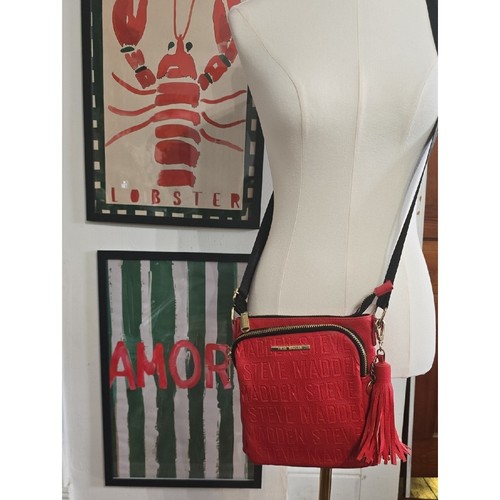 Steve madden red crossbody - madden,