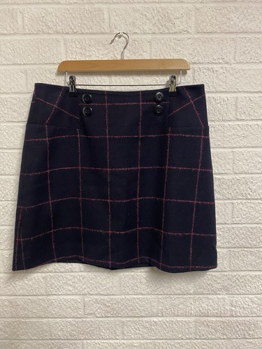 Hobbs skirt navy pink - hobbs,