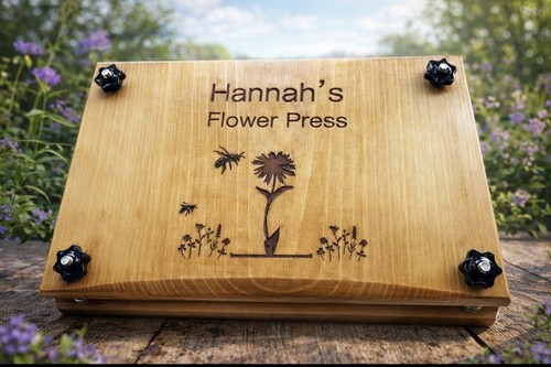 Flower press vintage - flower,