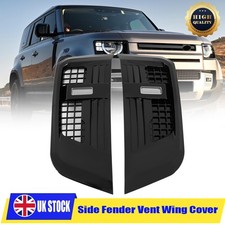 2X BLACK FRONT WING SIDE AIR