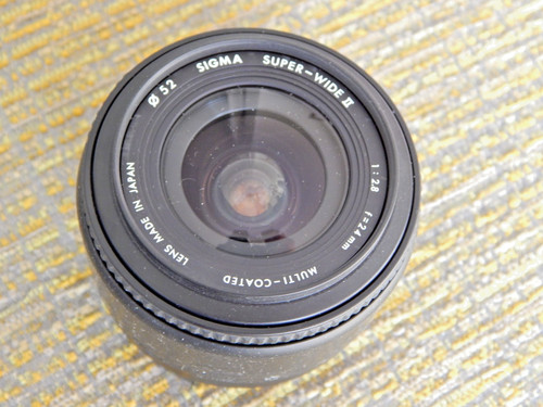 Sigma 24mm 52mm eo - sigma, eo-500