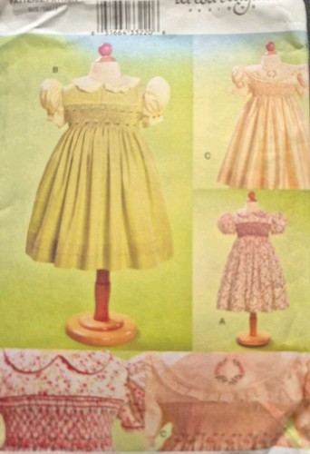 Vogue 7435 girls pattern - girls, pattern.3