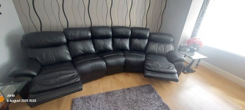 Italian leather curved - leather,