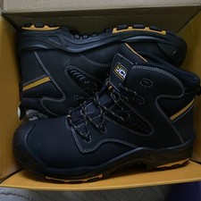 JCB Backhoe Black Boot S3