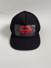 NEXT Kids Children Superman Black Summer Sun Baseball Cap Hat Age 3-4 Years