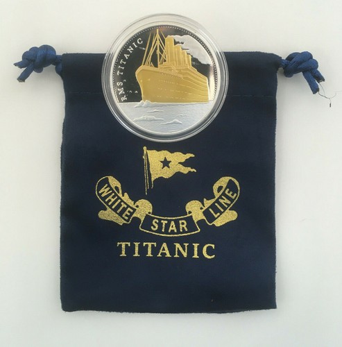 Titanic coin gold - titanic, &