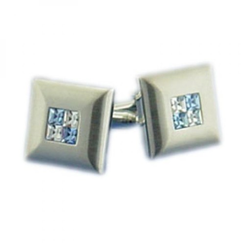 Silver metal with inlayed - metal,