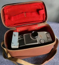 Vintage Pacemaker Auto 8 8mm Film Camera With Case
