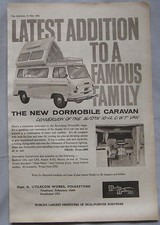 1961 dormobile caravan - dormobile,