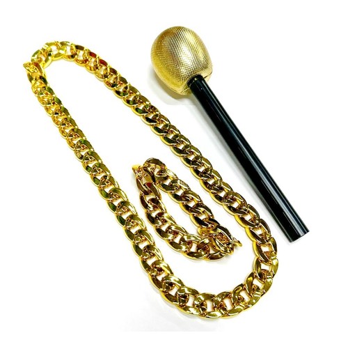 1980s rapper set microphone - 1980s,