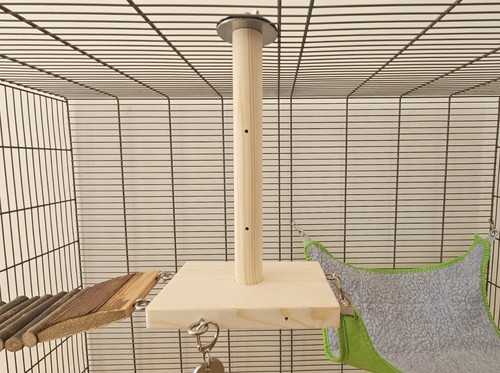 Hanging pole platform - pole, &