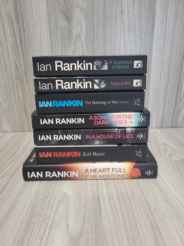 Ian rankin books - 7,