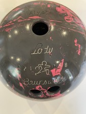 Vintage Brunswick Lady Bowling
