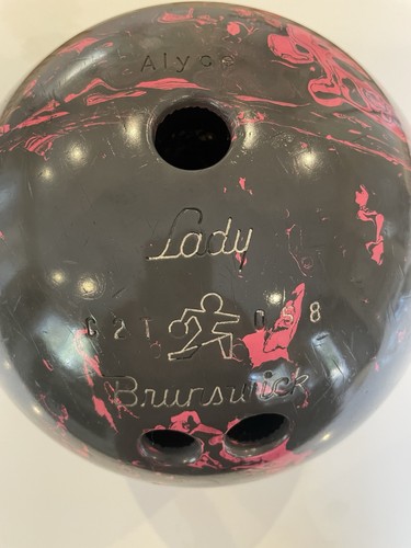 Vintage brunswick lady bowling - vintage,