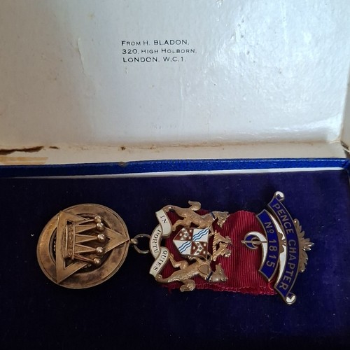 Masonic medal pence chapter - masonic,