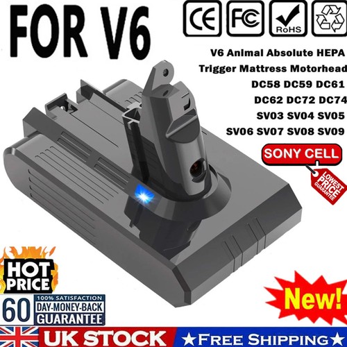 Battery for dyson animal - for, v6