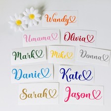 PERSONALISED VINYL NAME
