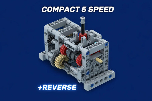 Compact speed lego - 5-speed,