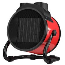 3kW Electric Industrial Space Fan Heater Adjustable Tilting PTC Space Heater UK