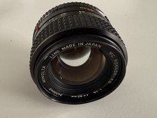 Minolta MC-Rokkor PG f1.4 50mm Film Camera Lens Manual Focus MD Mount