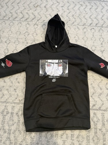 Naruto hoodie black size - black, m