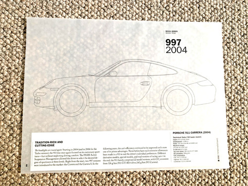 Porsche 911 997 gift - 997,