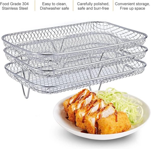 Tiers air fryer rack for - tiers,