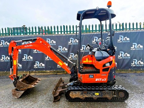 Kubota u17 excavator - kubota,