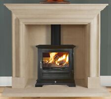 Bath stone limestone fireplace. Fire surround. Hand carved. 