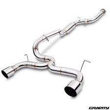 3" STAINLESS CAT BACK SPORT RACE EXHAUST SYSTEM FOR FORD FOCUS MK2 RS 2.5 09-11