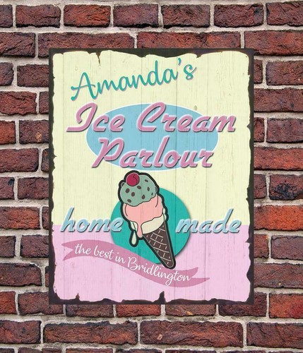 Personalised retro vintage ice - vintage,