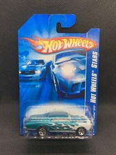 Hot Wheels - '67 Pontiac GTO Blue Flames HW Designs 2006 Diecast - 1:64 - BOXED
