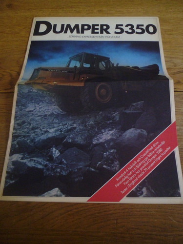 Volvo dumper 5350 brochure - volvo,