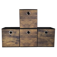 4 Pack Durable Storage Cube