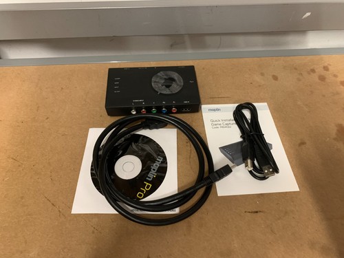 Game capture from maplin - capture,