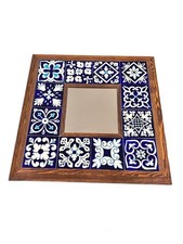 Handcrafted Blue & White