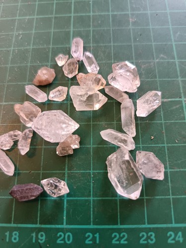Herkimer diamonds including - diamonds,