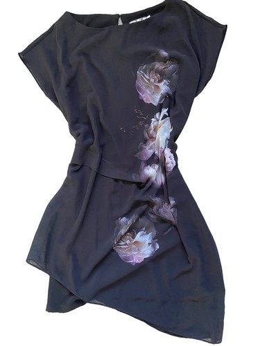 Mint velvet dress - velvet, black