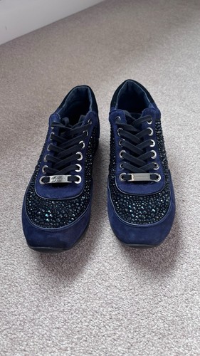 Carvela blue lemmy shoe - blue,