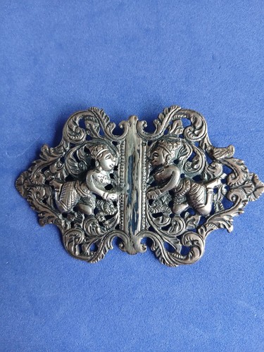 Nurse solid silver - , burmese