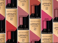 Max Factor Lipfinity 24HR Lip Colour Lipstick - Select Your Shade - Brand New