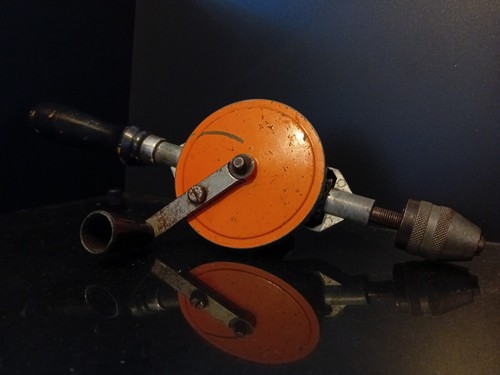 Vintage hand drill schroder - vintage, 'schroder'