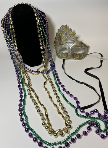 Mardi gras beads set 6 - mardi, of