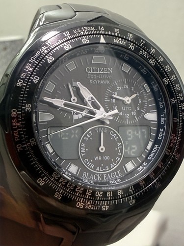 Citizen skyhawk black eagle - black,