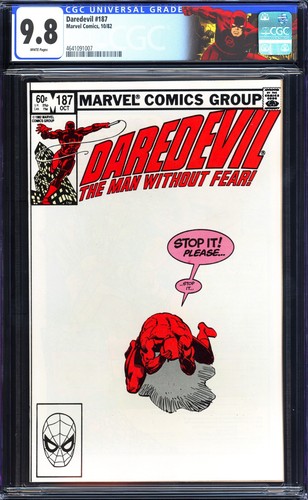 Daredevil 187 cgc - #187,