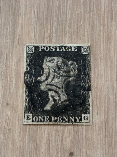 1840 used penny - penny, stamp