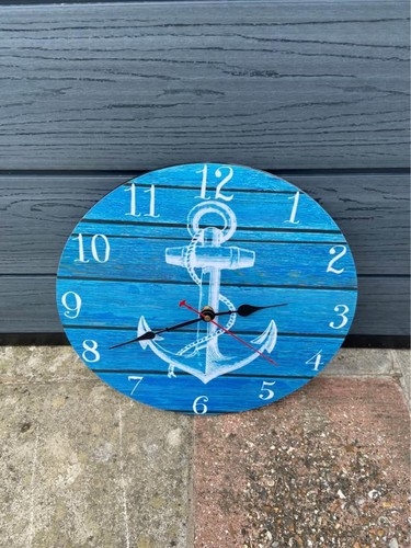 Nautical anchor wall - nautical,