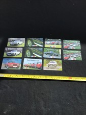 A set of eleven triumph stag owners club membership cards. 2009-2020.