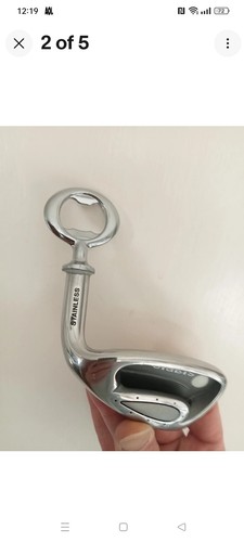 Golf club bottle opener - bottle, new!!
