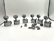 Chrome Guitar Tuners 6 Inline